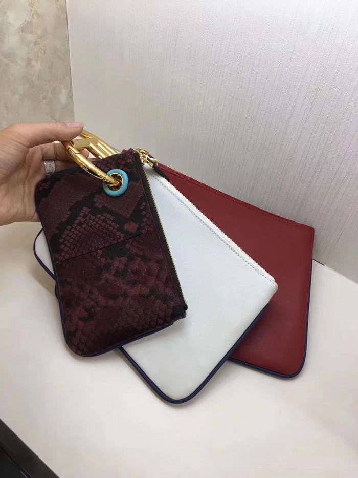 FENDI芬迪 手包 一套三個不同尺寸 進口牛皮 手拿包  fd1221