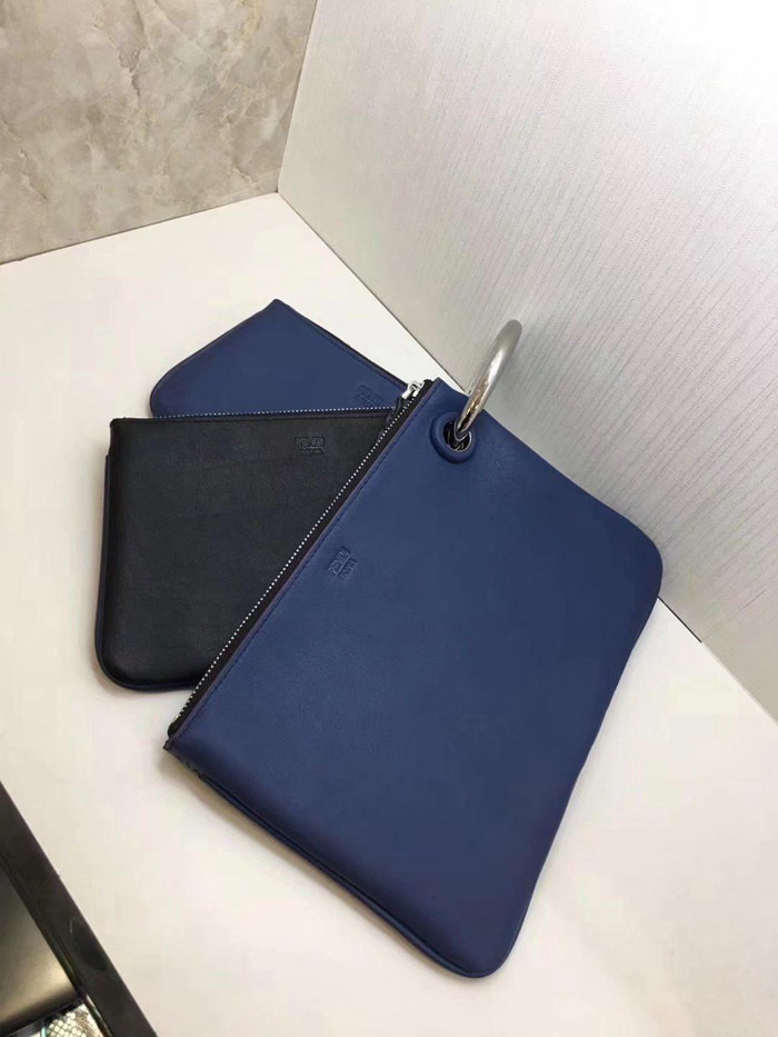 FENDI芬迪 手包 一套三個不同尺寸 進口牛皮 手拿包  fd1222
