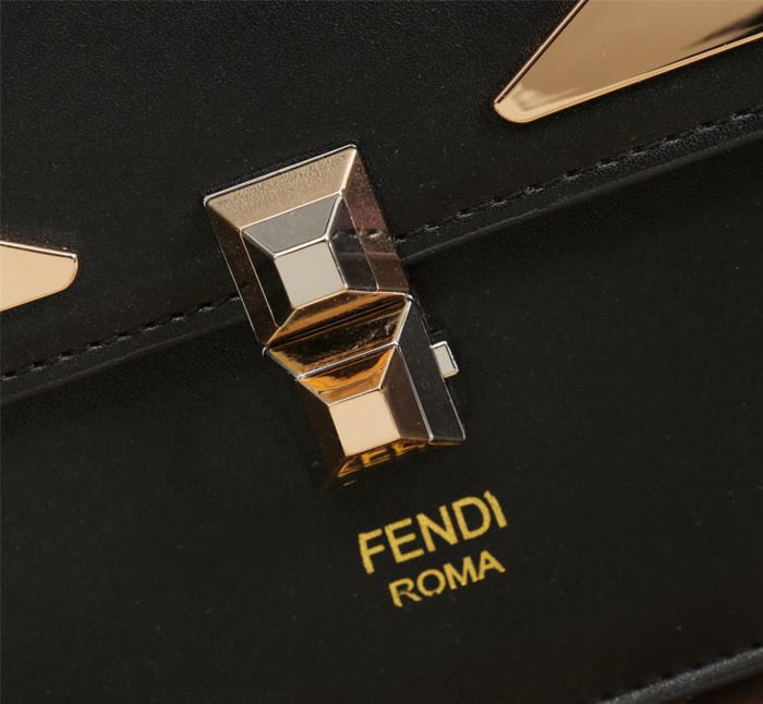 FENDI芬迪 大號 FEND時裝秀款 皮革手袋  fd1237