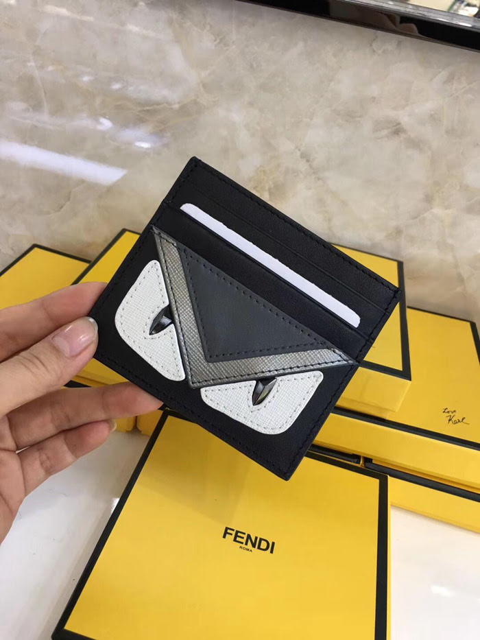 FENDI芬迪 小怪獸卡包 小巧精緻  fd1244