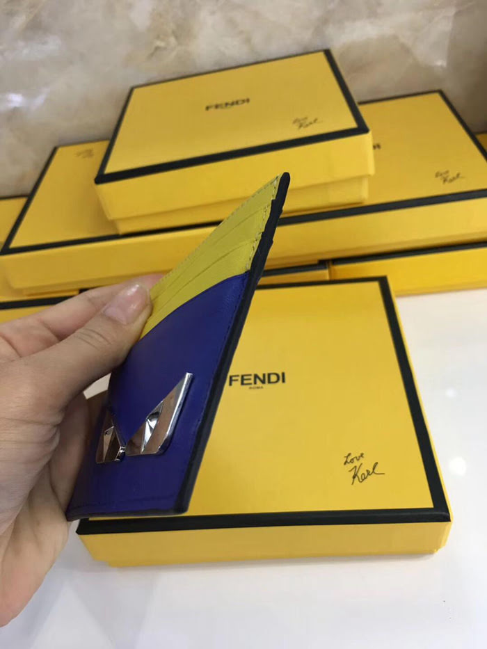 FENDI芬迪 小怪獸卡包 小巧精緻  fd1247