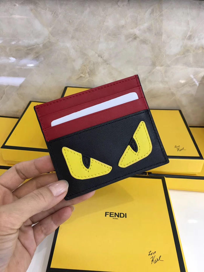 FENDI芬迪 小怪獸卡包 小巧精緻  fd1251