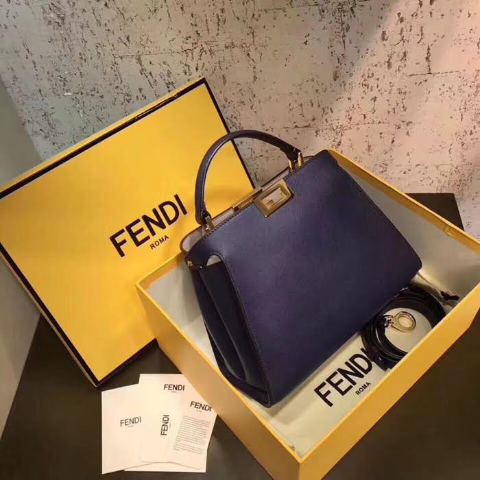 FENDI芬迪 單手柄 小牛皮手袋 可手提肩背  fd1266
