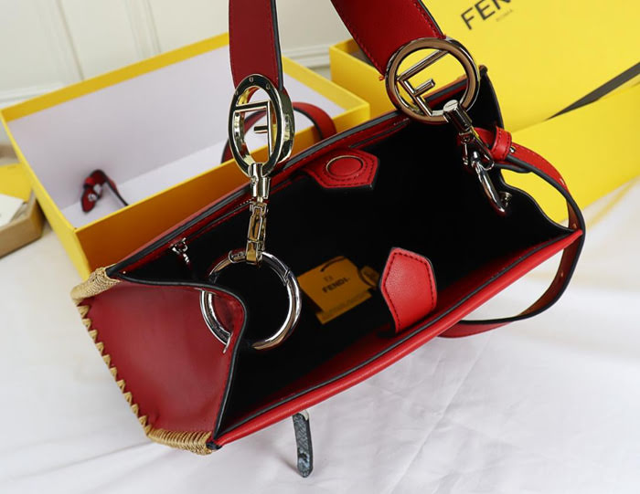 FENDI芬迪 2018新品 靈魂設計RUNAWAY小號款 手提袋 款號 F012  fd1285