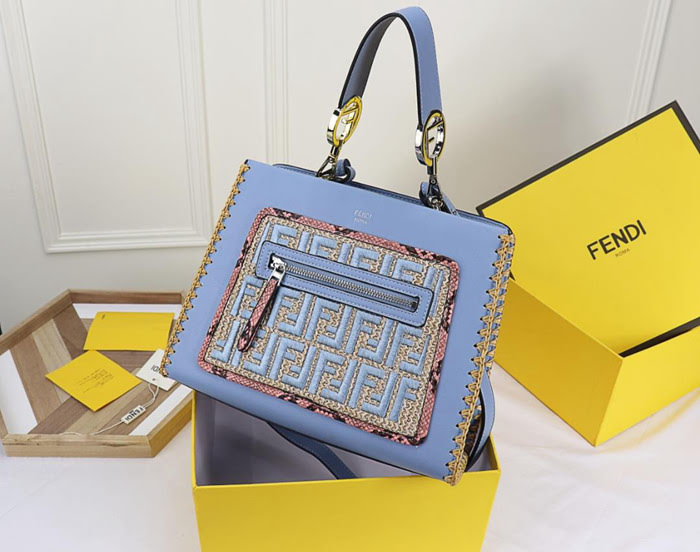 FENDI芬迪 2018新品 靈魂設計RUNAWAY小號款 手提袋 款號 F012  fd1288