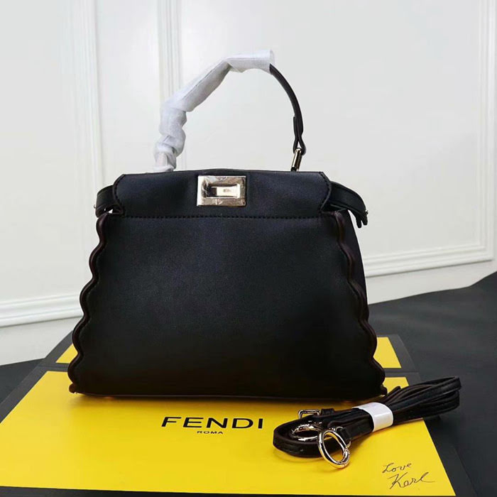 FENDI芬迪 New Fendi 18 秋冬走秀最新款 小型手提包 F0497012  fd1302