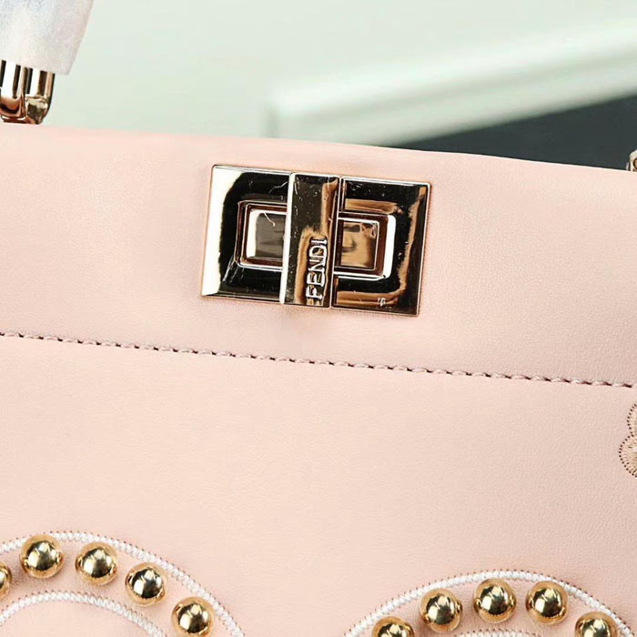 FENDI芬迪 New Fendi 18 秋冬走秀最新款 小型手提包 F0497012  fd1305