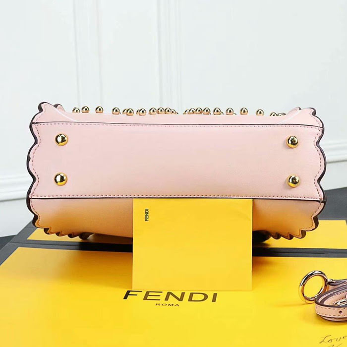 FENDI芬迪 New Fendi 18 秋冬走秀最新款 小型手提包 F0497012  fd1305
