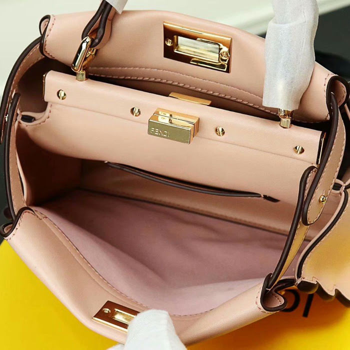 FENDI芬迪 New Fendi 18 秋冬走秀最新款 小型手提包 F0497012  fd1305