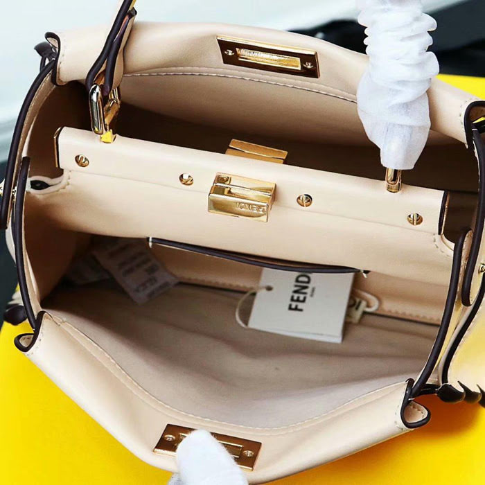 FENDI芬迪 New Fendi 18 秋冬走秀最新款 小型手提包 F0497012  fd1306