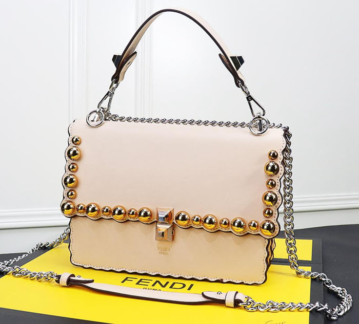 FENDI芬迪 大號 Fendi 2018秋冬新款 Kani翻蓋式手袋 可斜背亦可手提 088 091  fd1307