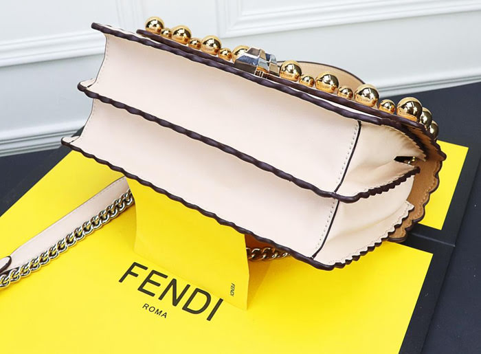 FENDI芬迪 大號 Fendi 2018秋冬新款 Kani翻蓋式手袋 可斜背亦可手提 088 091  fd1307