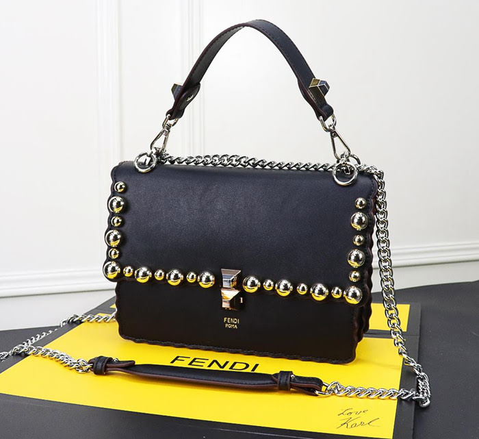 FENDI芬迪 大號 Fendi 2018秋冬新款 Kani翻蓋式手袋 可斜背亦可手提 088 091  fd1308