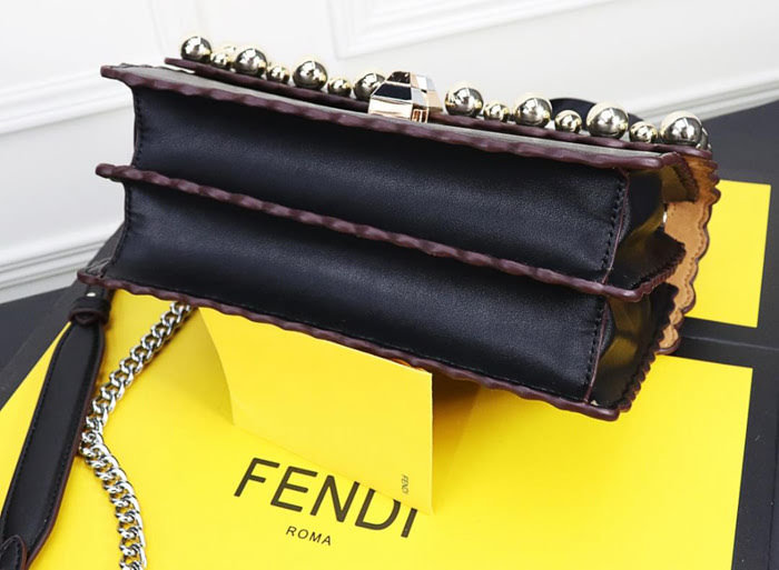 FENDI芬迪 大號 Fendi 2018秋冬新款 Kani翻蓋式手袋 可斜背亦可手提 088 091  fd1308