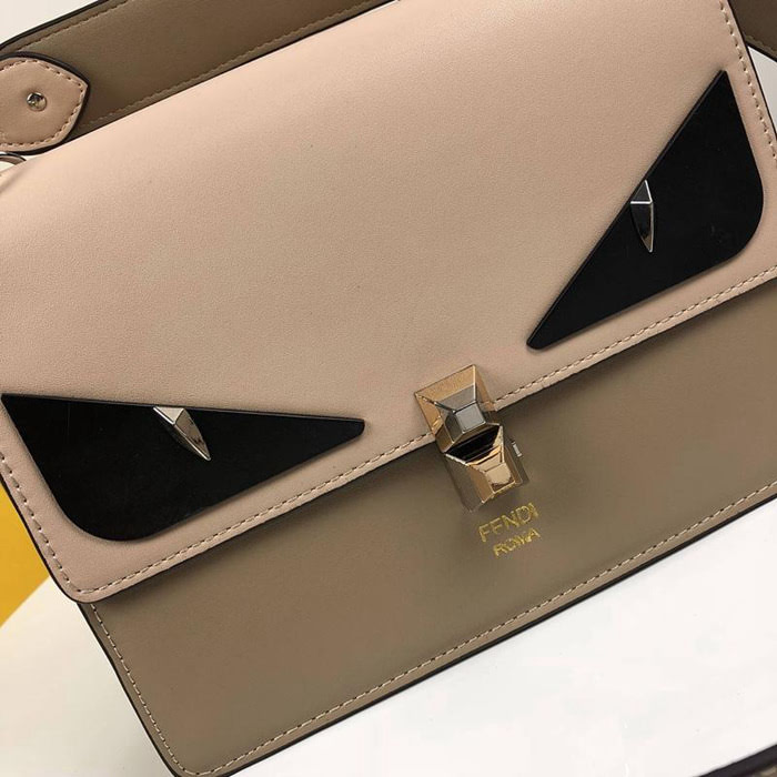 FENDI芬迪 新品大號 FEND時裝秀款 皮革手袋 斜挎手提包  fd1326