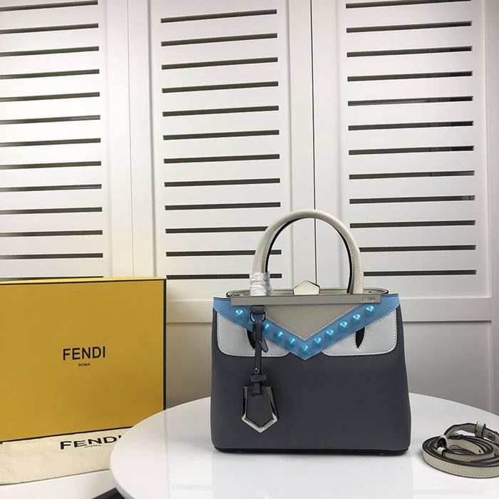 FENDI芬迪 PETITE 2JOURS精美小牛皮托特包 雙提手包  fd1379