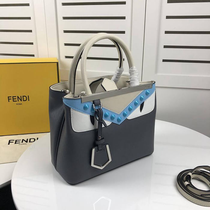 FENDI芬迪 PETITE 2JOURS精美小牛皮托特包 雙提手包  fd1379