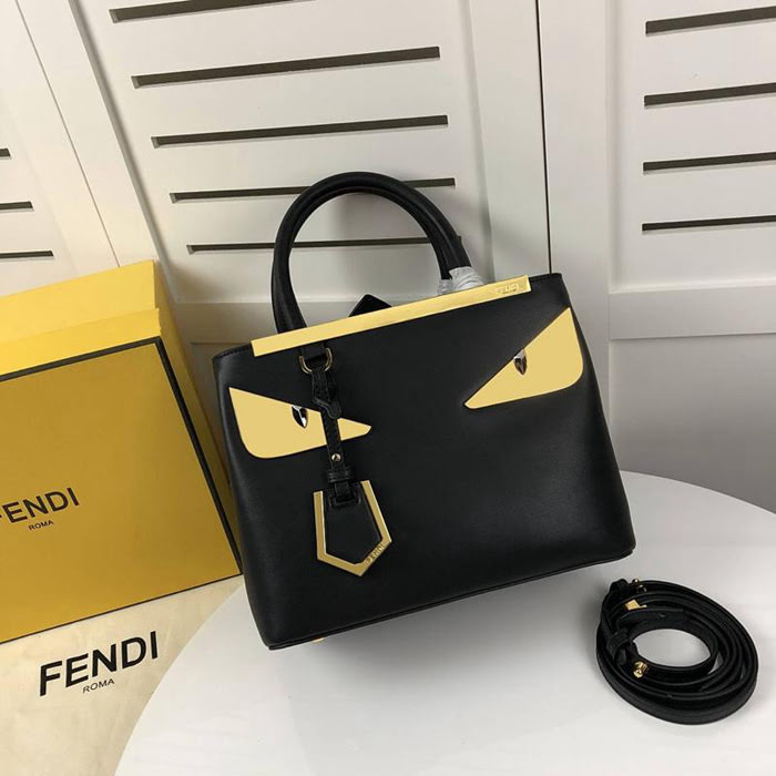 FENDI芬迪 PETITE 2JOURS精美小牛皮托特包 雙提手包  fd1380