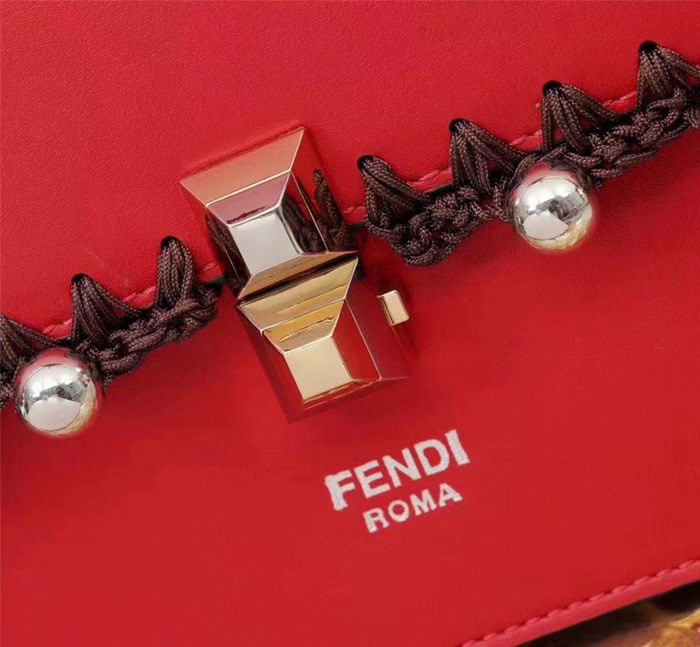 FENDI芬迪 經典時尚 鏈條手提肩背包 F010-10#  fd1386