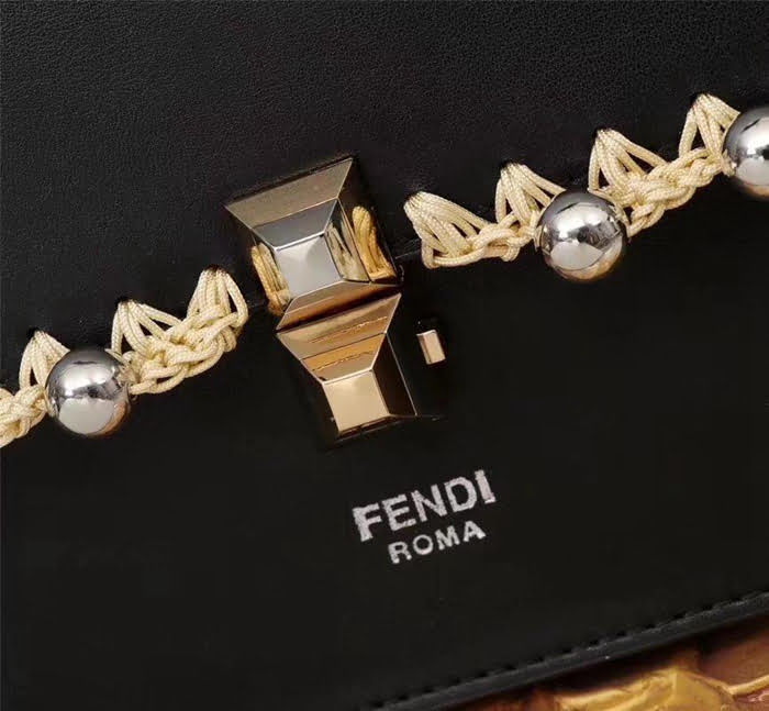 FENDI芬迪 經典時尚 鏈條手提肩背包 F010-10#  fd1388