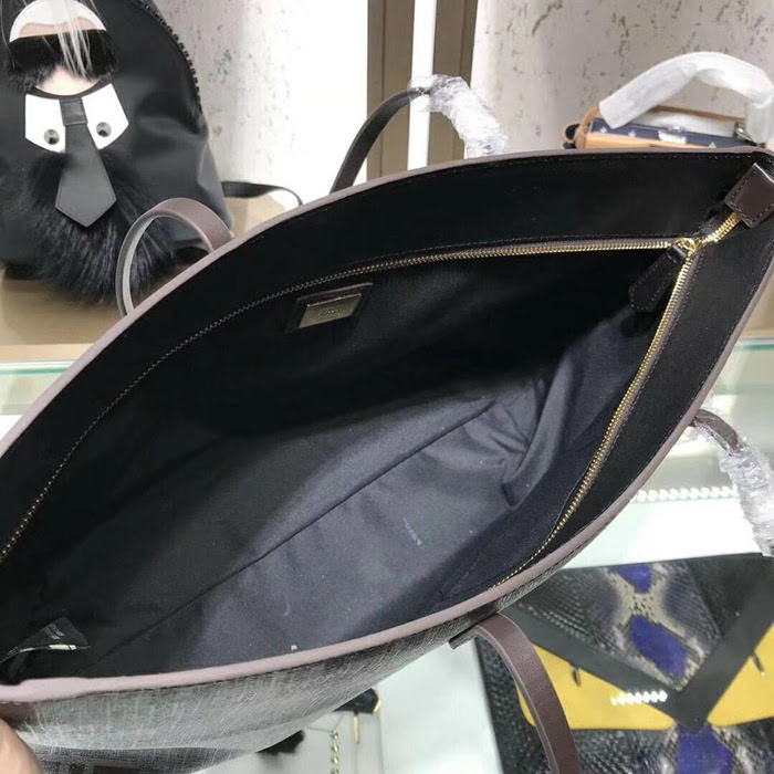 法國 Fendi芬迪購物包 手提單肩女包 FF經典配搭獨特的小零錢包 記憶體容量超大 超級百搭款 fd1417