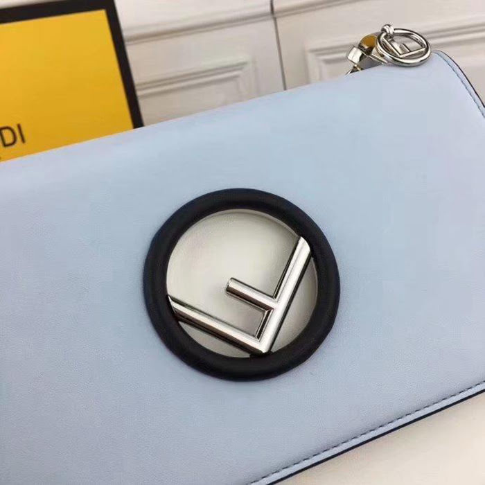FENDI芬迪 大號fendi KAN I手袋 飾以最新FENDI F LOGO 可斜背或手拿 8806  fd1423