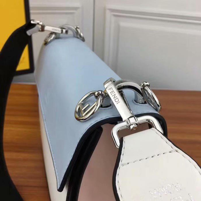 FENDI芬迪 大號fendi KAN I手袋 飾以最新FENDI F LOGO 可斜背或手拿 8806  fd1423