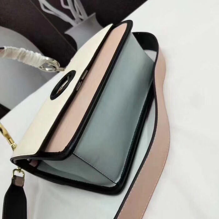 FENDI芬迪 大號fendi KAN I手袋 飾以最新FENDI F LOGO 可斜背或手拿 8807  fd1424
