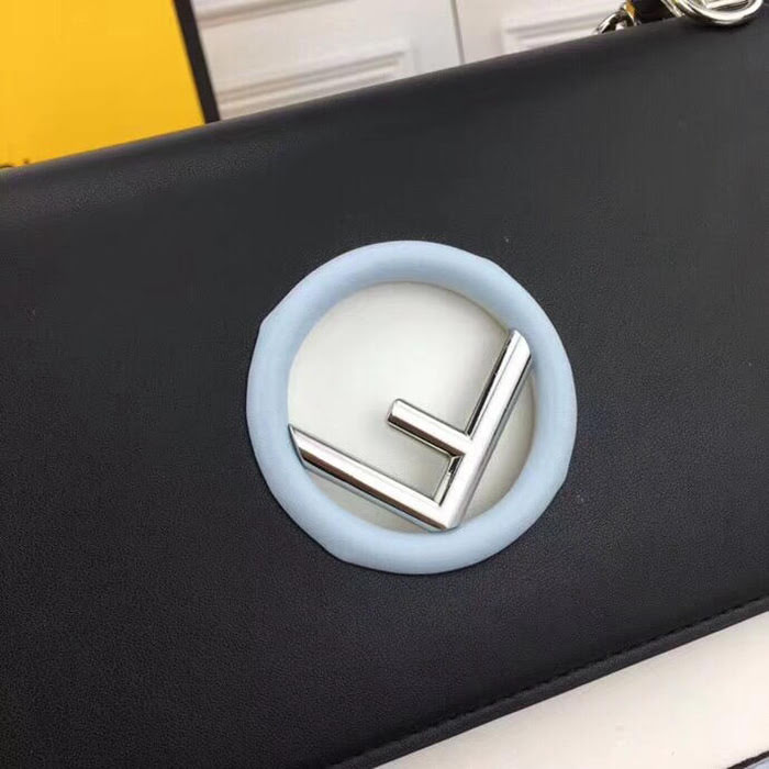 FENDI芬迪 大號fendi KAN I手袋 飾以最新FENDI F LOGO 可斜背或手拿 8808  fd1425