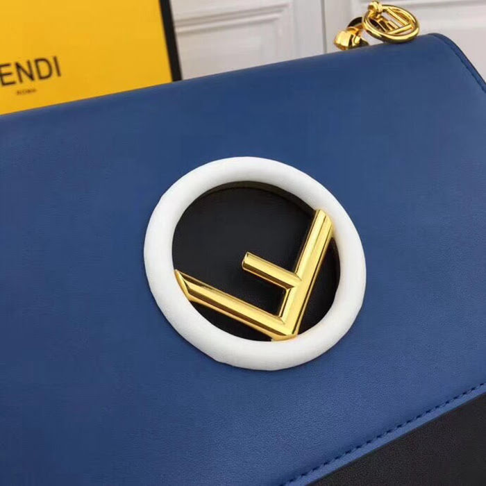 FENDI芬迪 大號fendi KAN I手袋 飾以最新FENDI F LOGO 可斜背或手拿 8809  fd1426