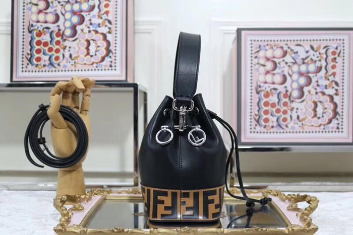 FENDI芬迪 Fendi MINI BUCKET 時尚手提肩背包 可手提 可斜挎 8850  fd1443