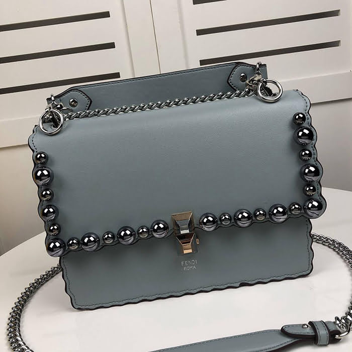 FENDI芬迪 大號 Fendi 2018 秋冬新款 Kani翻蓋式手袋 可斜背亦可手提 088  fd1458