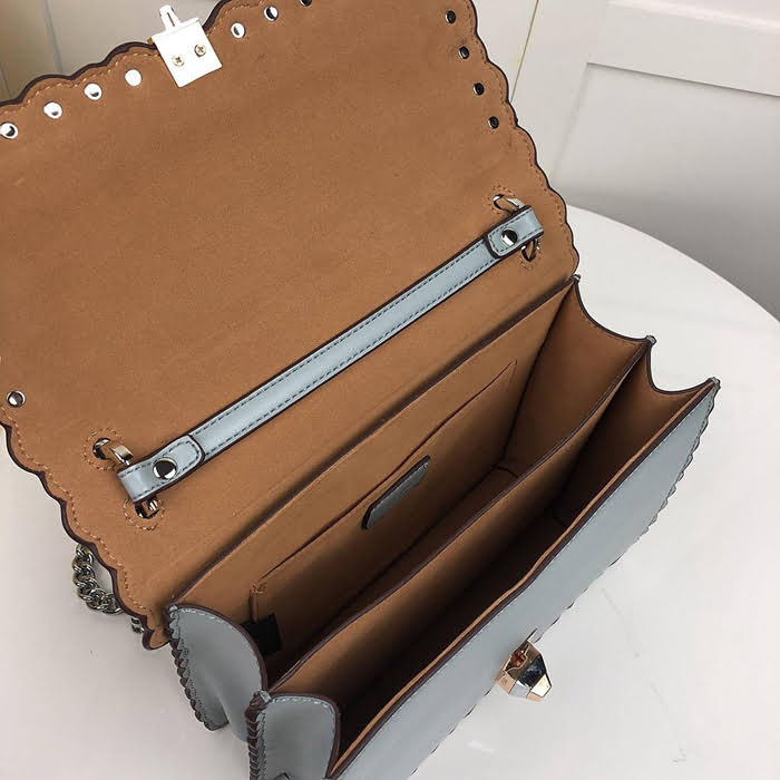 FENDI芬迪 大號 Fendi 2018 秋冬新款 Kani翻蓋式手袋 可斜背亦可手提 088  fd1458