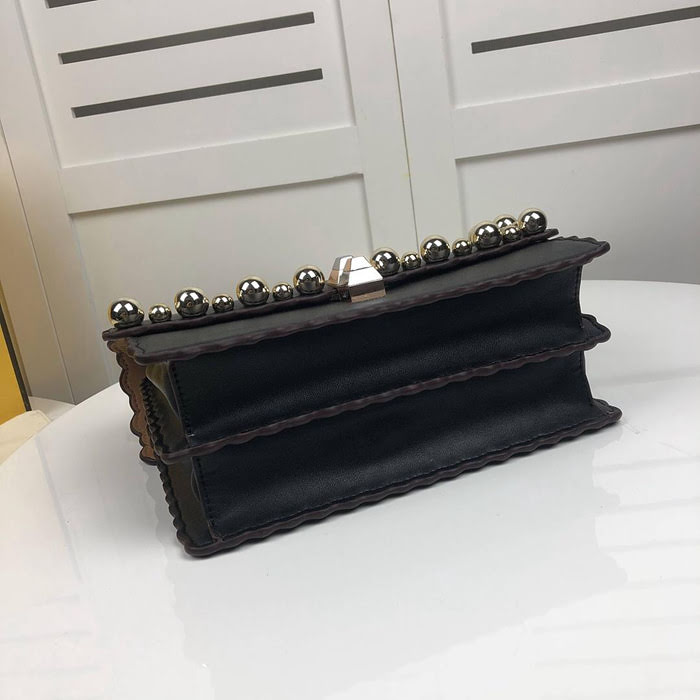 FENDI芬迪 大號 Fendi 2018 秋冬新款 Kani翻蓋式手袋 可斜背亦可手提 088  fd1460