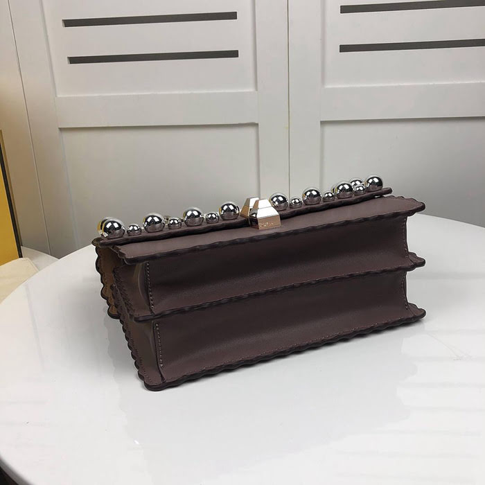 FENDI芬迪 大號 Fendi 2018 秋冬新款 Kani翻蓋式手袋 可斜背亦可手提 088  fd1461