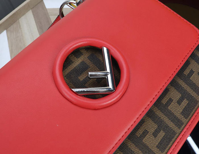 FENDI芬迪 最新系列 Kan I款0999 牛皮 秋冬最新五金扣 FENDI F LOGO  fd1478
