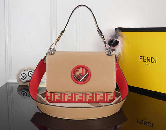 FENDI芬迪 獨家膠囊系列 FF Logo Mania 可肩背手提 8806壓印系列  fd1500