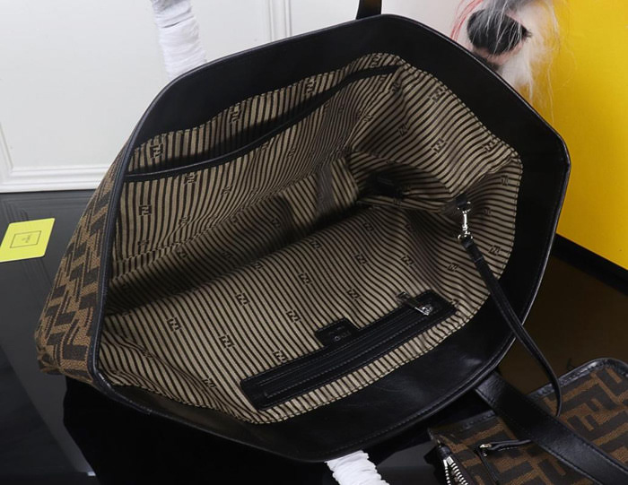 FENDI芬迪 Vintage Fendi 老花 雙F中號購物包 時尚造就永恆的經典  fd1513