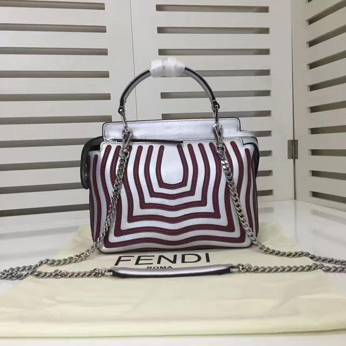 FENDI芬迪 小牛皮時裝秀款 單提手手提包  2702  fd1516