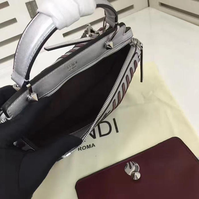 FENDI芬迪 小牛皮時裝秀款 單提手手提包  2702  fd1516