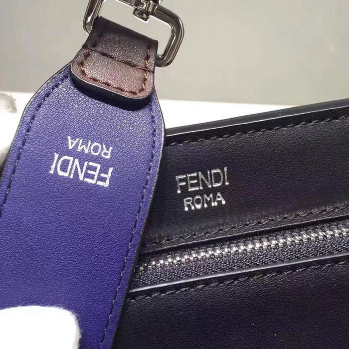 FENDI芬迪 DOTCOM系列手袋 小牛皮手袋 手袋內附帶不同色系皮革手拿包 2706#   fd1526