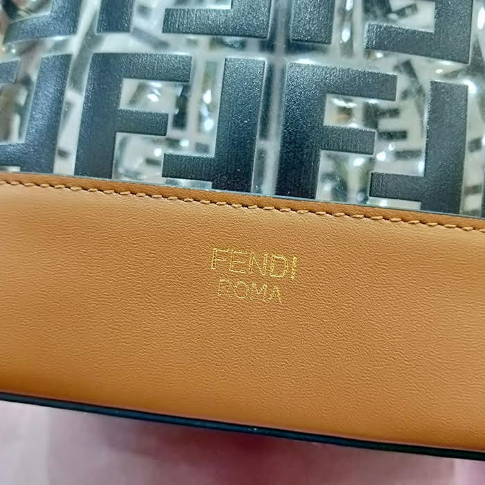 FENDI芬迪 原單FENDI 時尚果凍美包 防凍裂高溫UV高工藝製作配頭層牛皮  fd1598