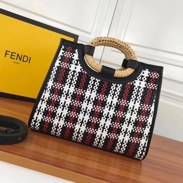 FENDI芬迪 FENDI KAN I F手工編織系列 手提 斜挎雙用 8831  fd1648