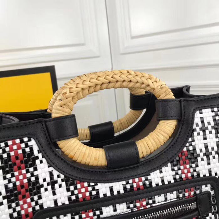 FENDI芬迪 FENDI KAN I F手工編織系列 手提 斜挎雙用 8831  fd1648