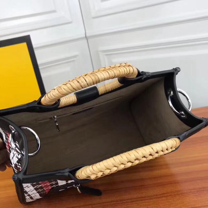FENDI芬迪 FENDI KAN I F手工編織系列 手提 斜挎雙用 8831  fd1648