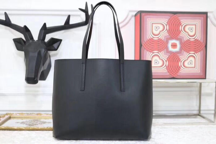 FENDI芬迪 SHOPPING LOGO 超大容量 手掌紋小牛皮 手提桶包 內置拉鏈小口袋 3301  fd1667