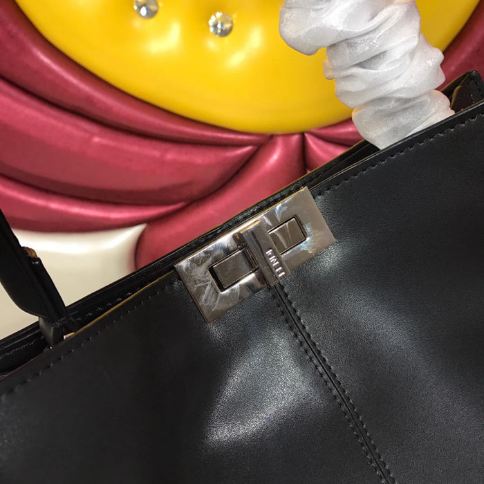 FENDI芬迪 peekaboo新款 大型手提包 市場首家全對版專櫃 單手提 可肩背 2808#  fd1765