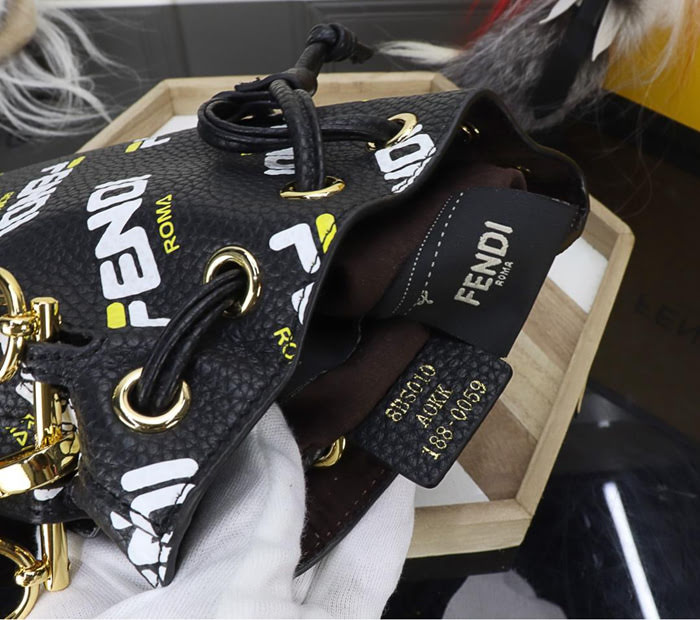 FENDI芬迪 新款 Fendi MINI BUCKET 雙F經典女包 可手提 亦可斜挎 8880  fd1790
