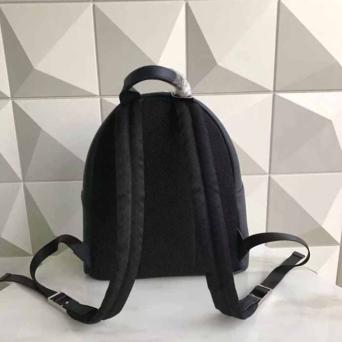 FENDI芬迪 239背包 帶打釘鑲嵌裝飾 BAG BUGS圖案雙肩包  fd1841
