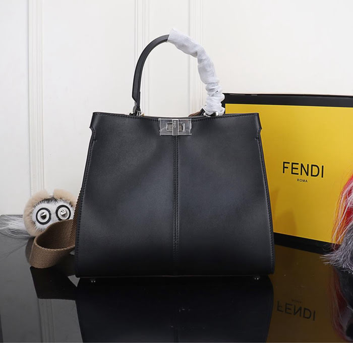 FENDI芬迪 全新Peekaboo X-Lite系列手袋 手提肩背包 3306  fd1858